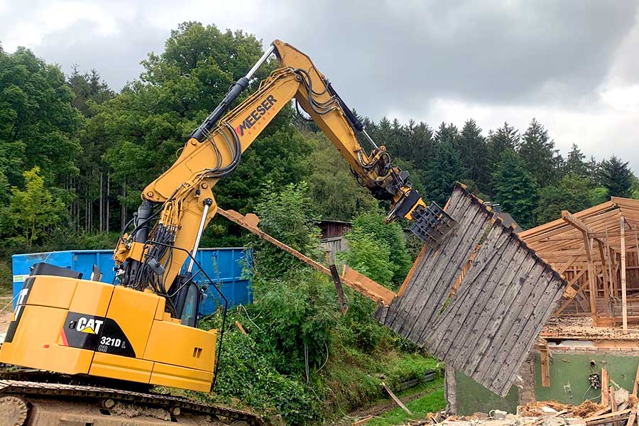 Abrissarbeiten vom Profi in Kirchhundem und Lennestadt