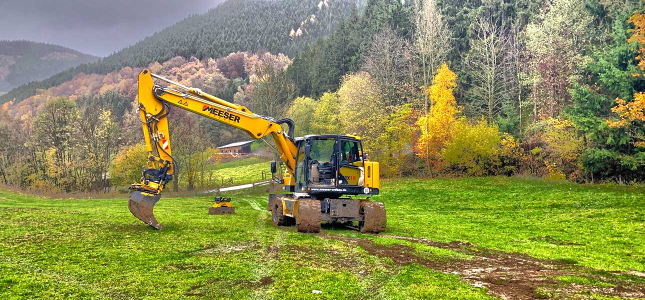 Wie Sie Meeser Erdbau in Kirchhundem erreichen