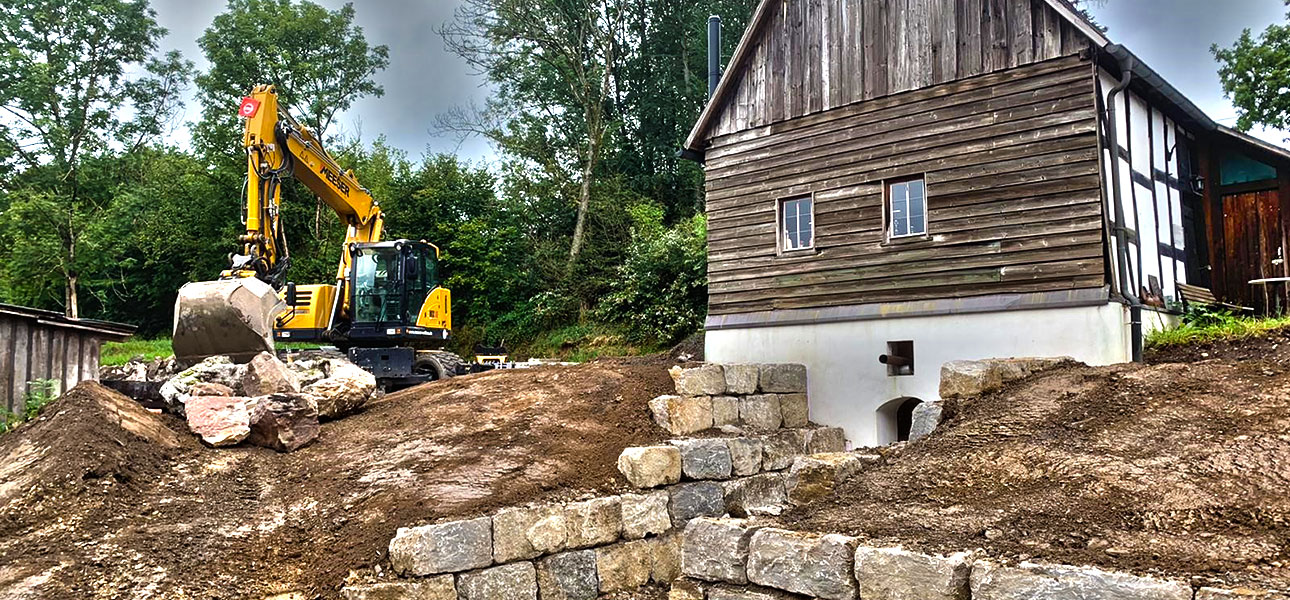 Natursteinmauern in Kirchhundem, Lennestadt und Umgebung